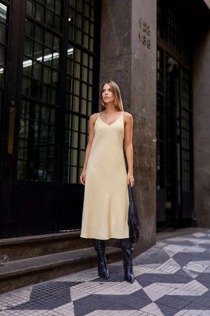 Vestido sleep dress em cetim